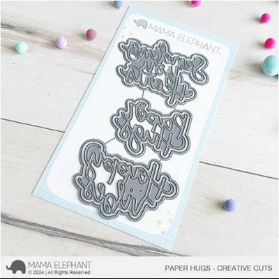 Mama Elephant Creative Cuts - Paper Hugs